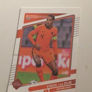 Virgil van Dijk Soccer Card